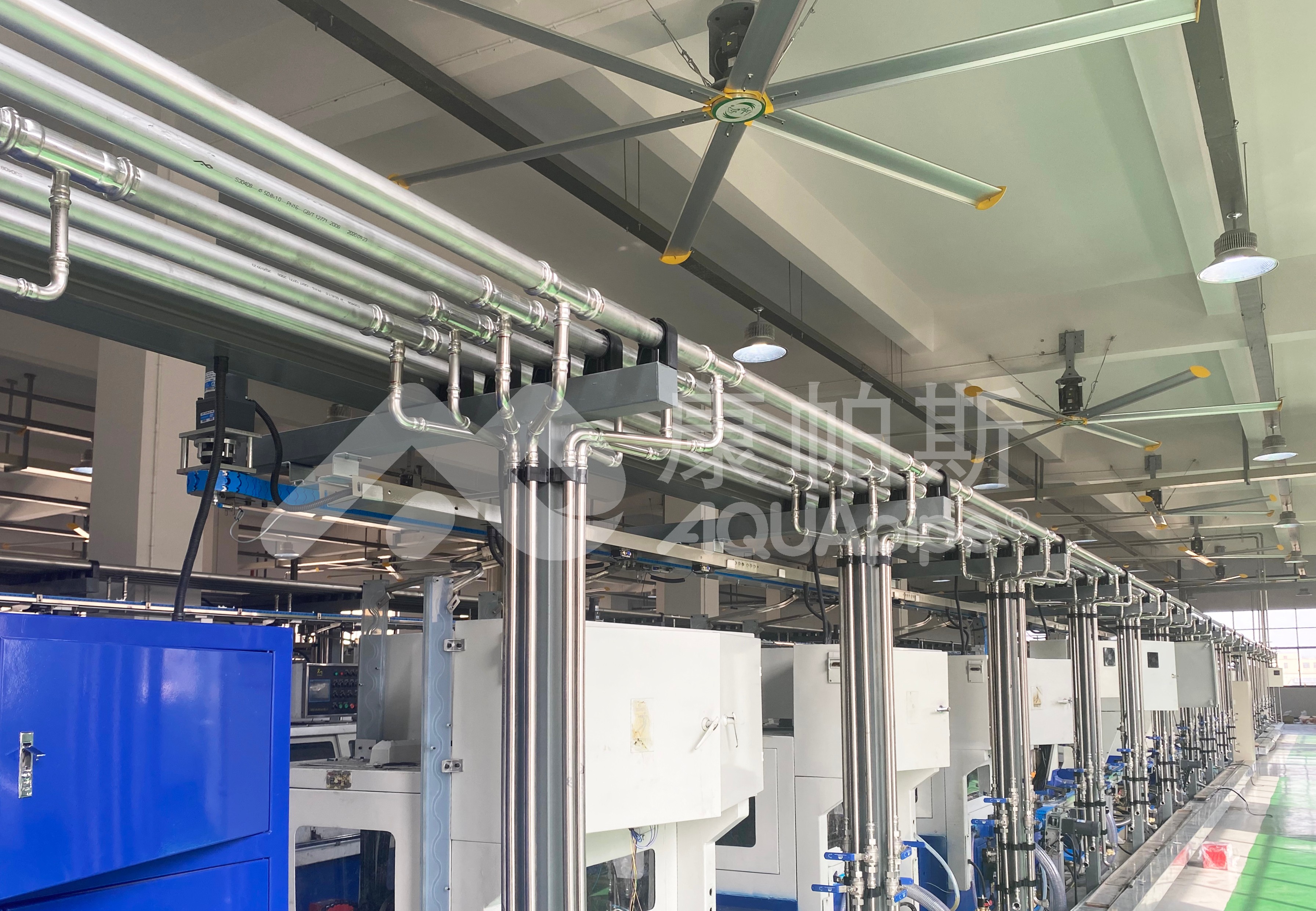 不锈钢水管厂家项目案例6008集团