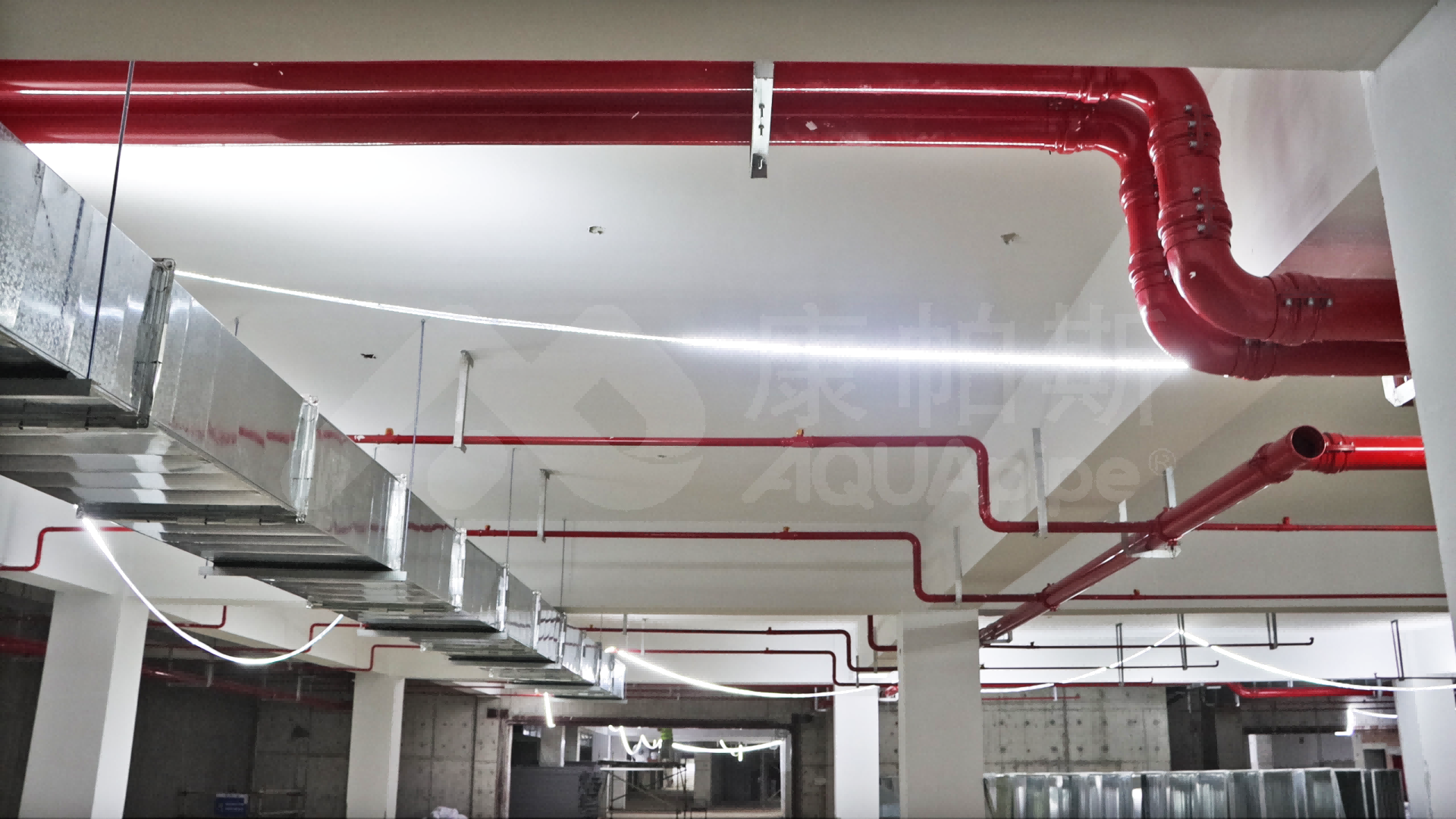 卡压式碳钢消防管道项目案例_6008集团